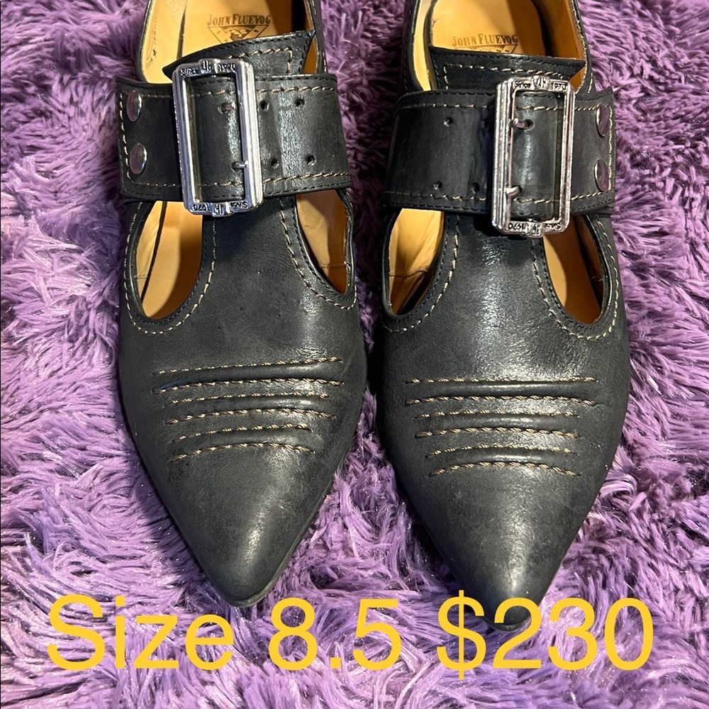 John Fluevog Truth Pilgrims size 8.5